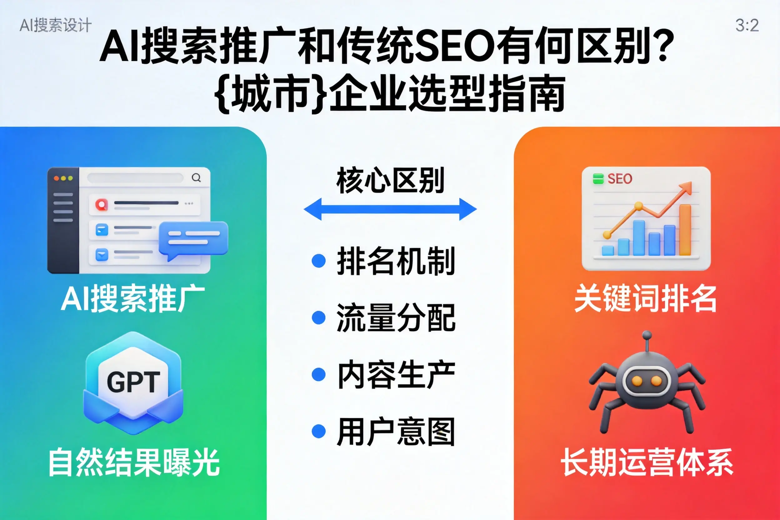 AI搜索推广和传统SEO有何区别？洛阳企业选型指南