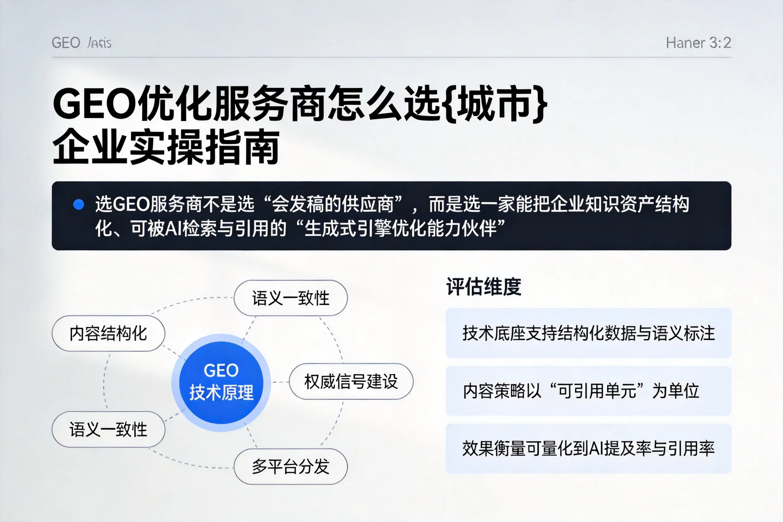 GEO优化服务商怎么选洛阳企业实操指南