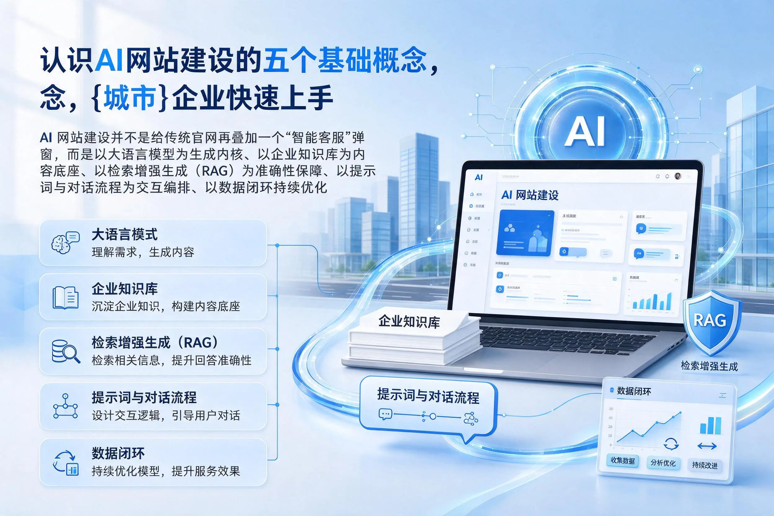 认识AI网站建设的五个基础概念,洛阳企业快速上手