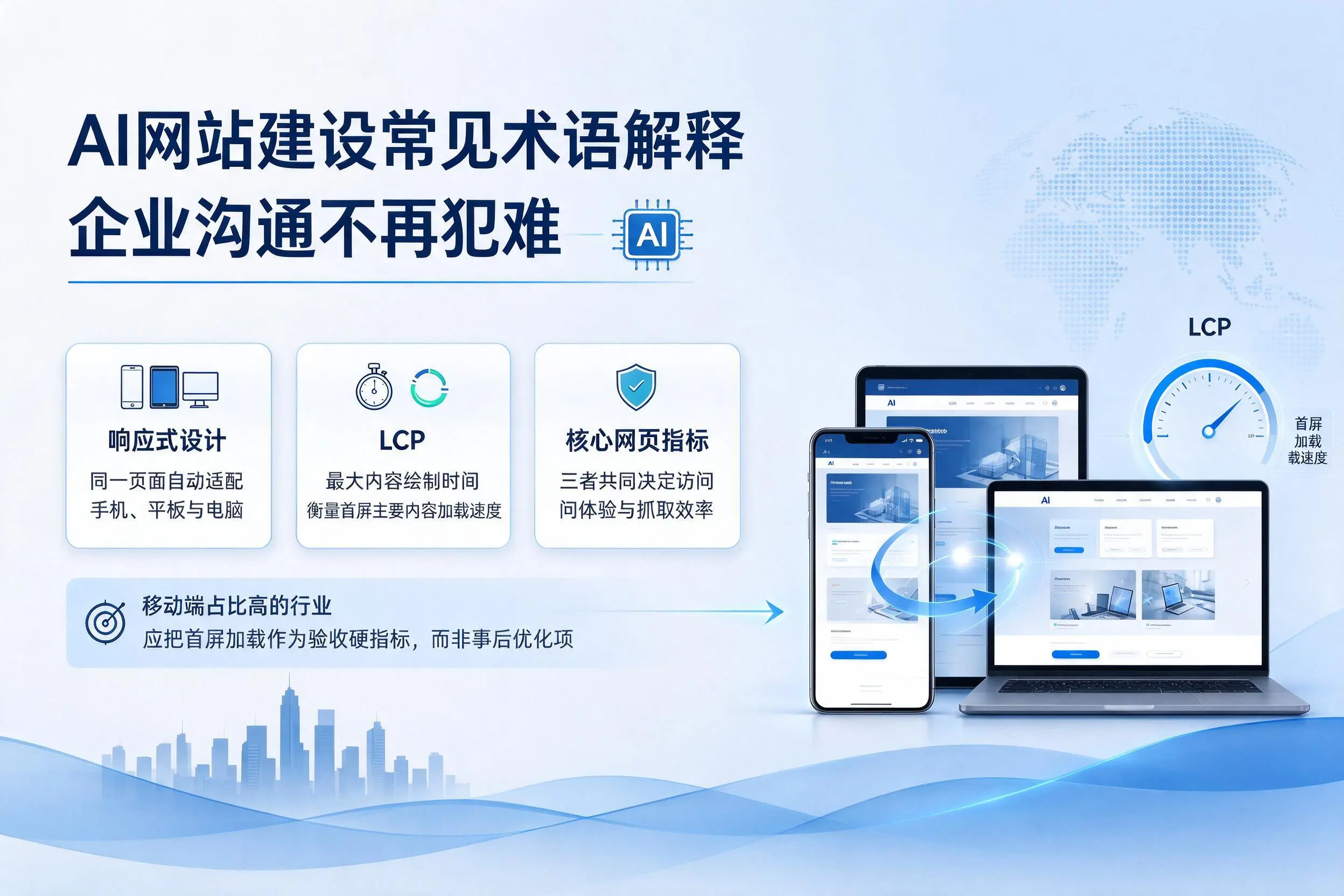 AI网站建设常见术语解释,洛阳企业沟通不再犯难